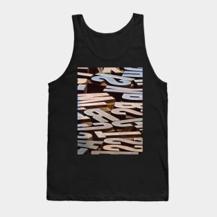 Letters for Typesetting Tank Top